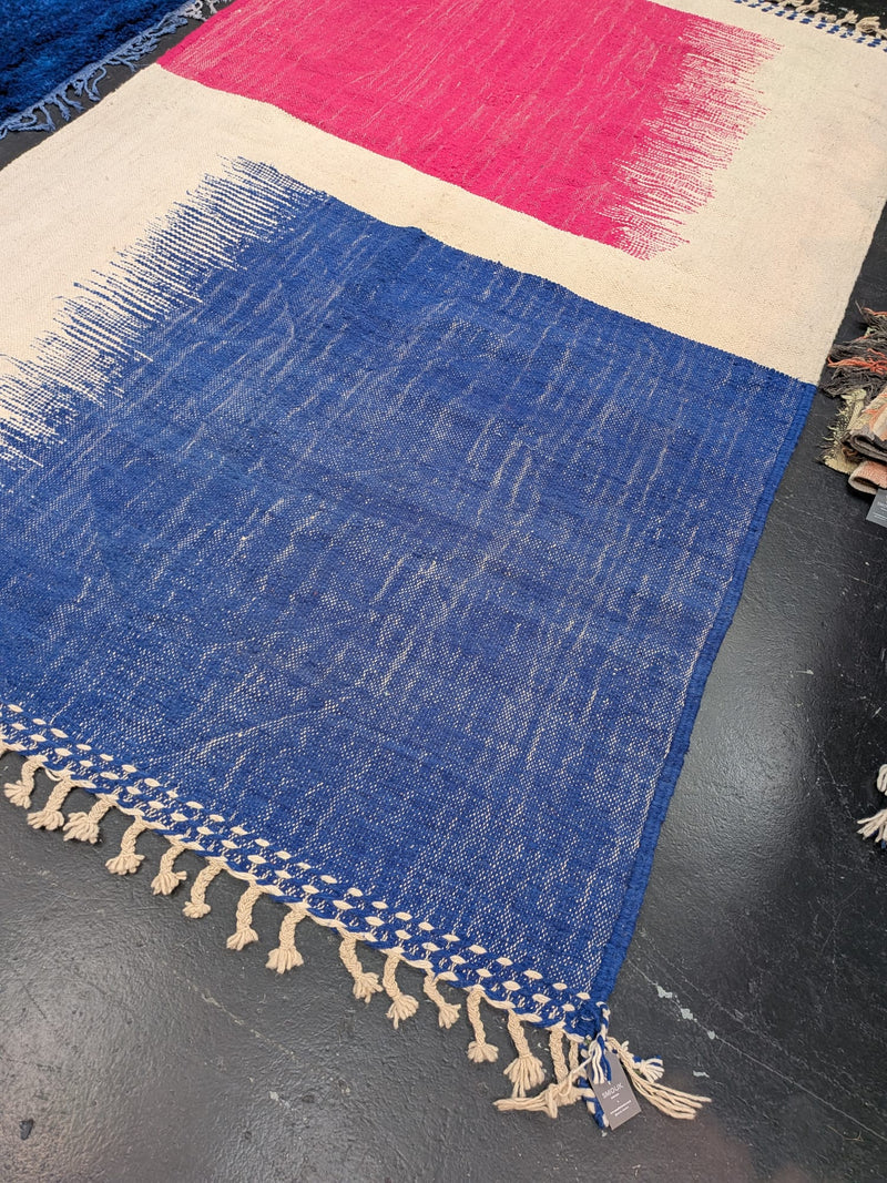 Contemporary Flatweave Moroccan Rug RUBO022