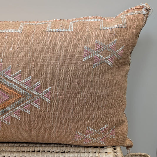 Moroccan Cactus Silk Cushion CUCS098b