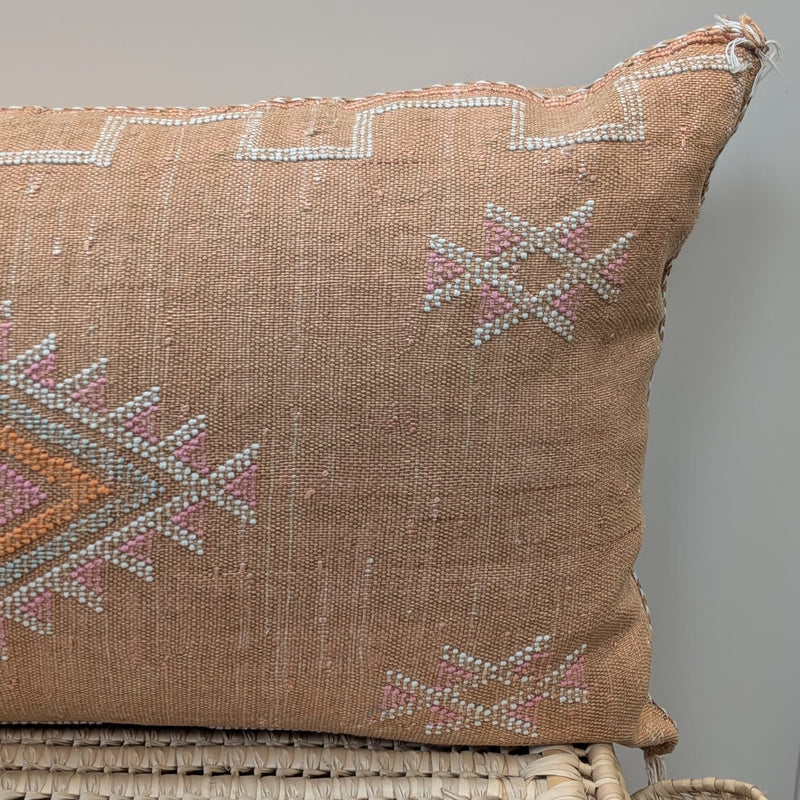 Moroccan Cactus Silk Cushion CUCS098b