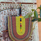 Handwoven Super Size Statement Fan HWFN004