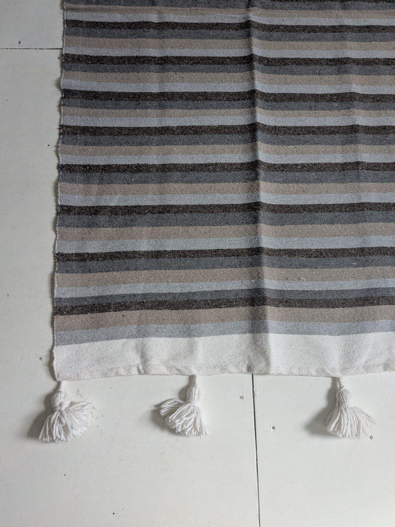 Pom Pom Blanket - Blue Tones BLPP026