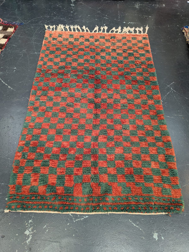 "Benji" Contemporary Beni Ourain Rug RUBO069