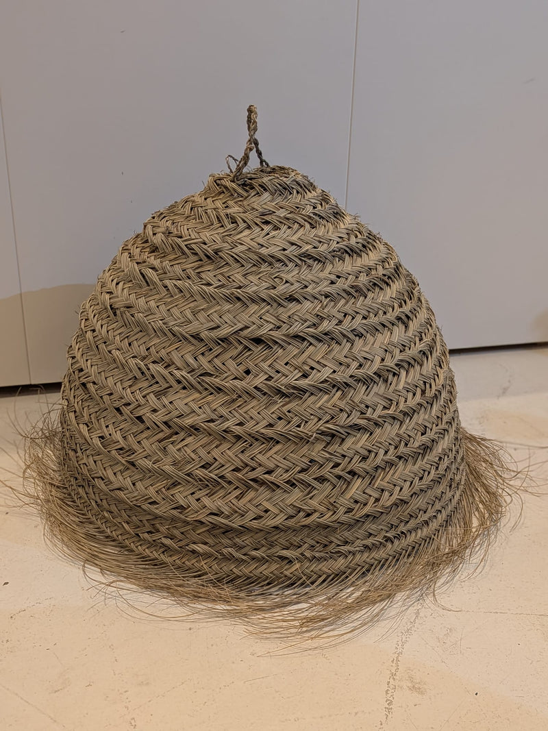 ‘The Beehive’ wicker lampshade