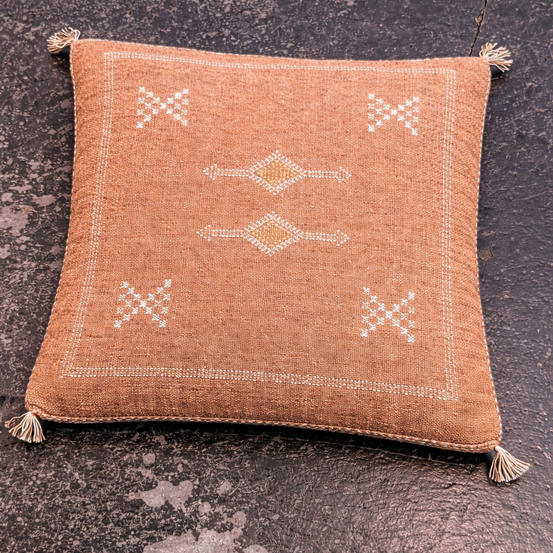 Moroccan Cactus Silk Cushion CUCS108