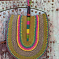 Handwoven Super Size Statement Fan HWFN005
