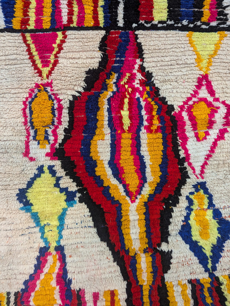 "Abracadabra" Antique 70's Azilal Rug RUAZ012