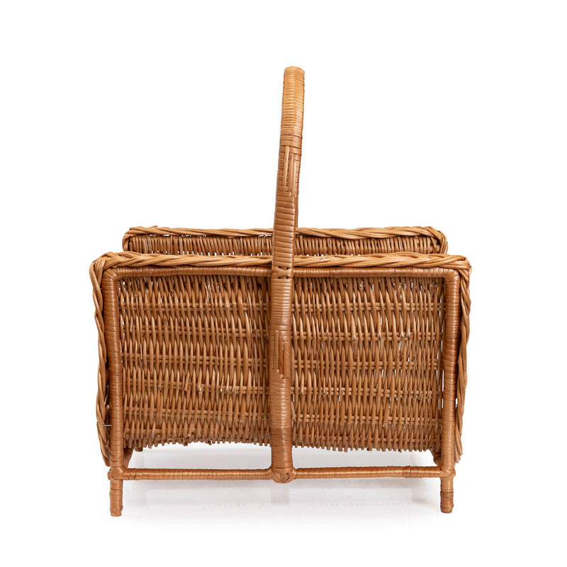 Wicker log basket - Open HWBK005