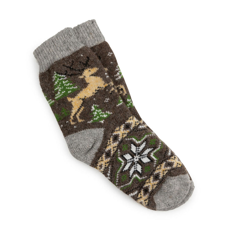'Reindeer' Cosy Christmas Children's Socks