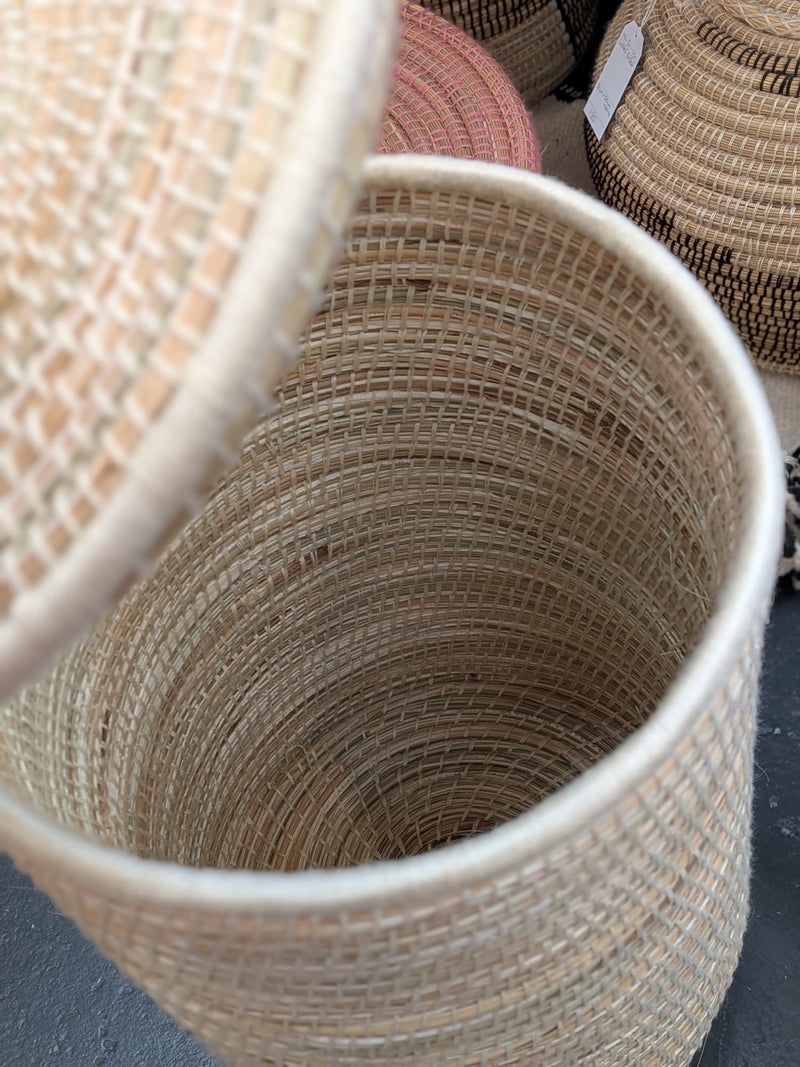 Hand Woven Laundry Basket HWBK030