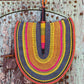 Handwoven Super Size Statement Fan HWFN006
