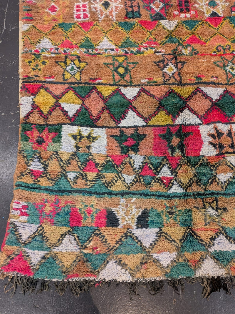 "Stars" Antique Azilal Rug RUAZ027