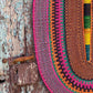 Handwoven Super Size Statement Fan HWFN002