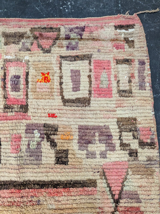 "Rose Petals" Antique Azilal Rug RUAZ024