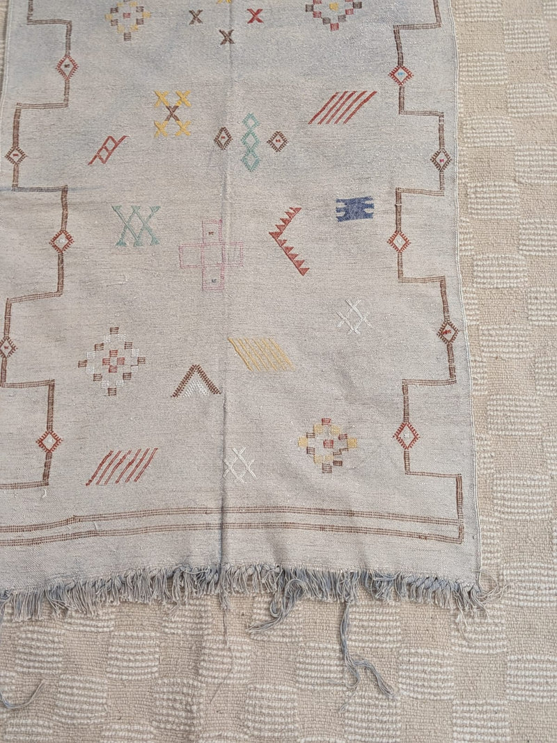 Natural Cactus Silk Rug RUCS009