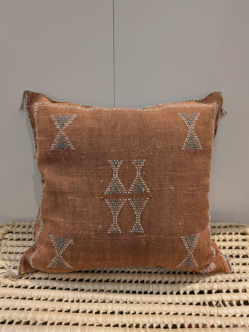 Moroccan Cactus Silk Cushion CUCS083
