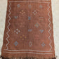 Dark Terracotta Cactus Silk Rug RUCS004