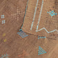 Dark Terracotta Cactus Silk Rug RUCS004