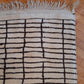 "Walnut Shells & Cream" Antique Beni Ourain Rug - RU-BO-003