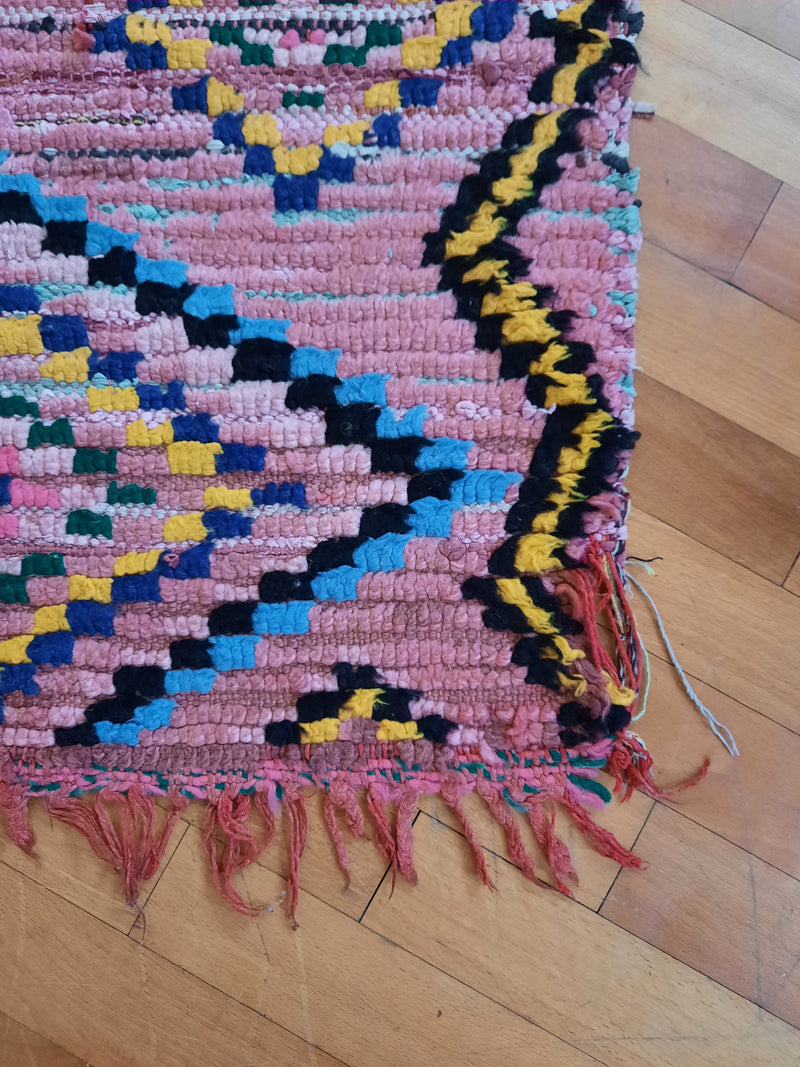 "Dusty Pink" Antique Azilal Runner RUAZ005