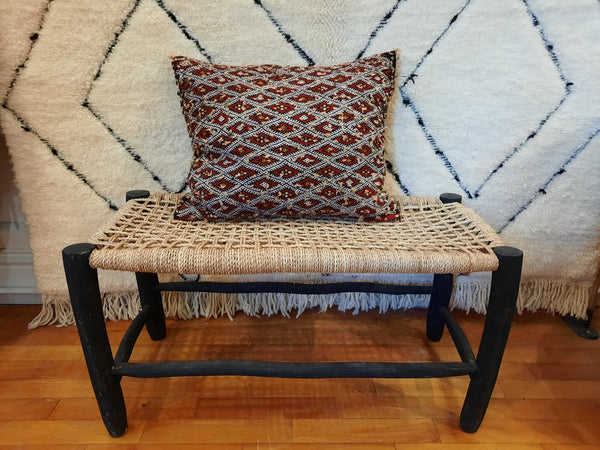 'Double Sided' Antique Kilim Cushion
