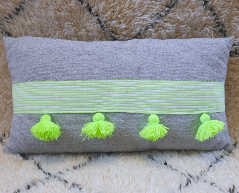PomPom Bolster Cushion - CU-PP-001