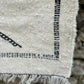 Contemporary flatweave Beni Ourain Kilim - Small