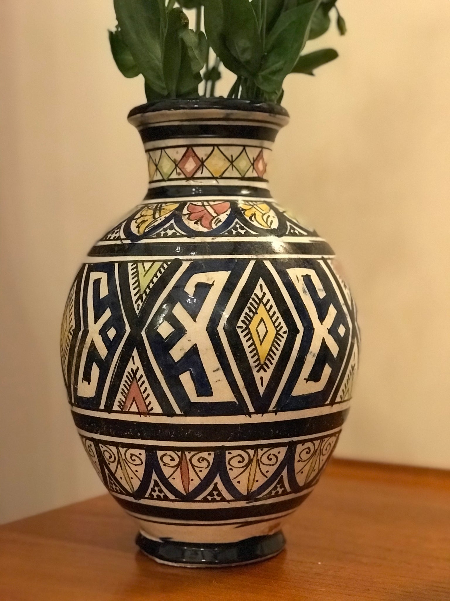 Large vintage Moroccan vase