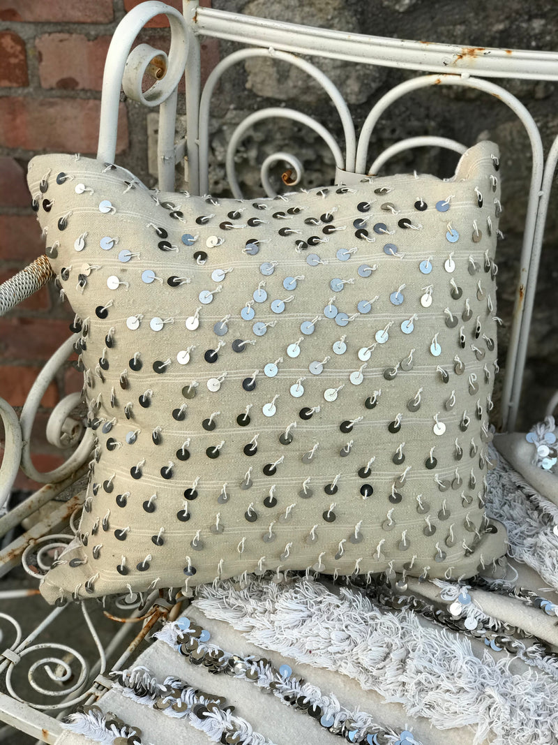 ‘Dancing Lights’ Wedding Blanket Cushion - CU-HW-002