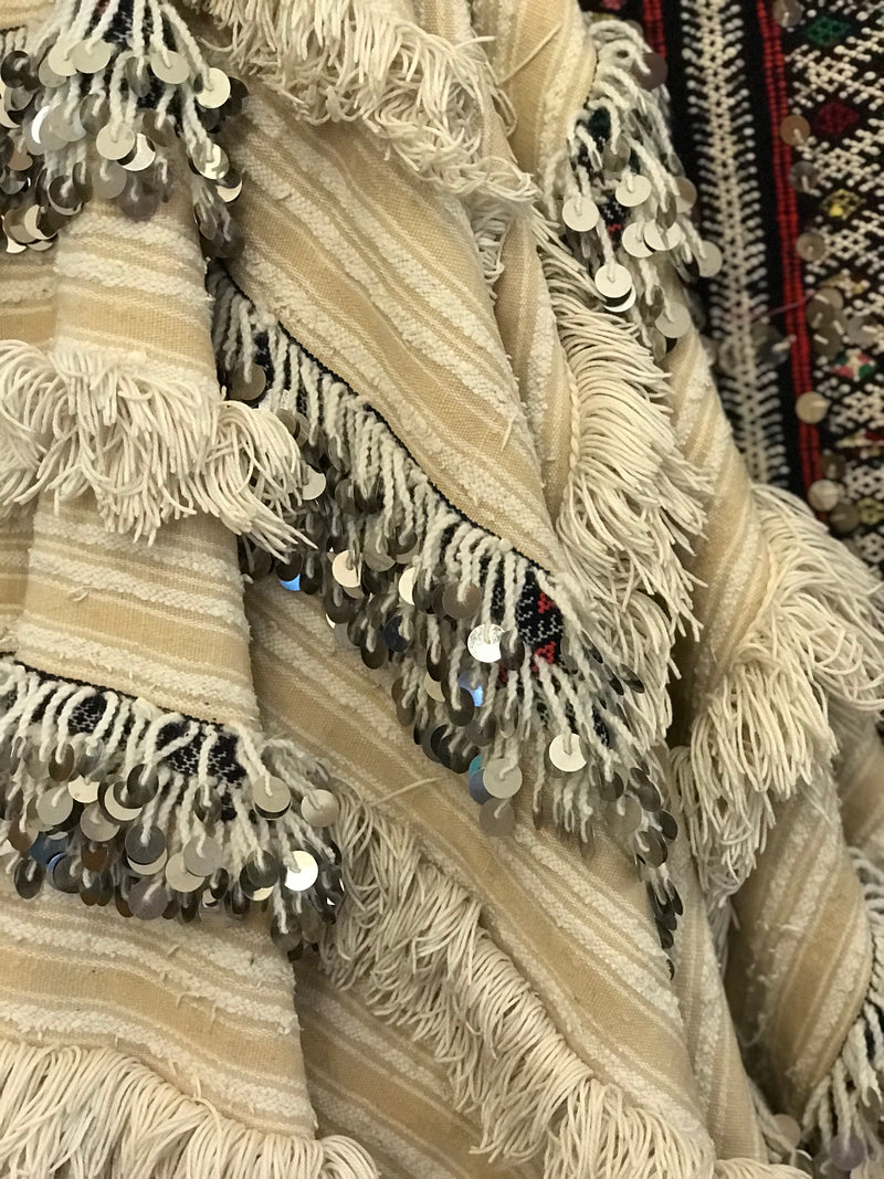 Antique ‘Handira’ Wedding Blanket - BL-HW-001