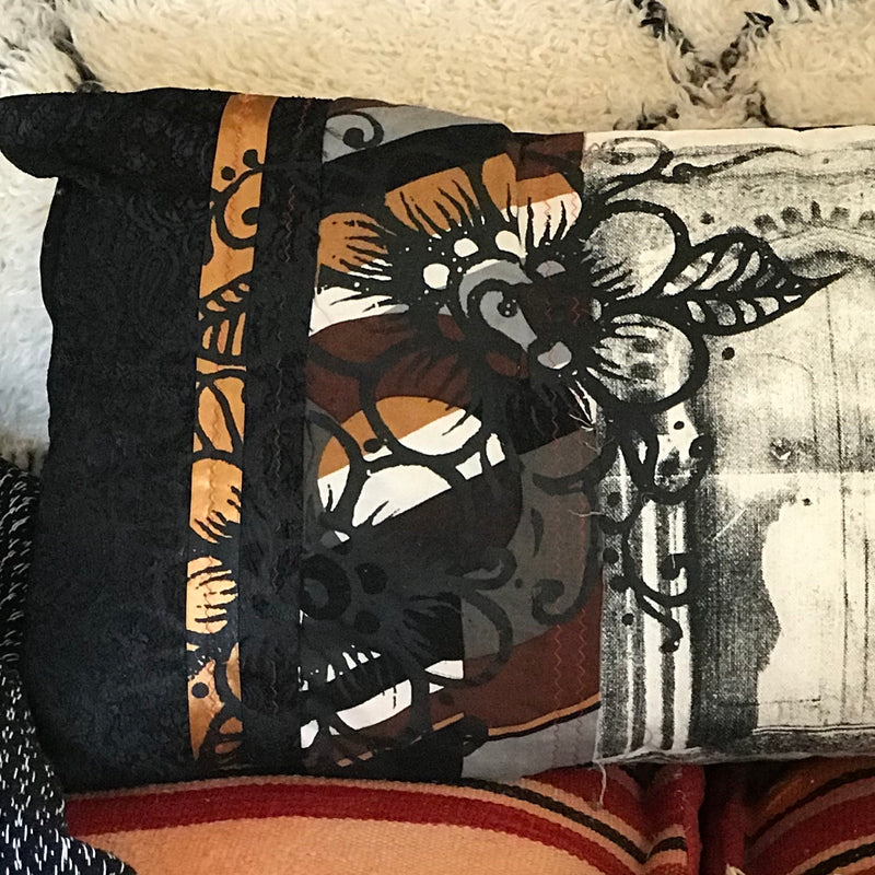 ‘Door to a garden’ Art Cushion - CU-BS-001