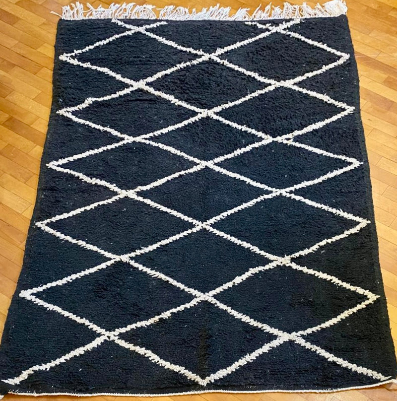 Medium Reverse Beni Ourain Rug - RU-BO-001
