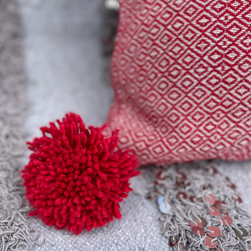 Pompom Cushion - CU-PP-002