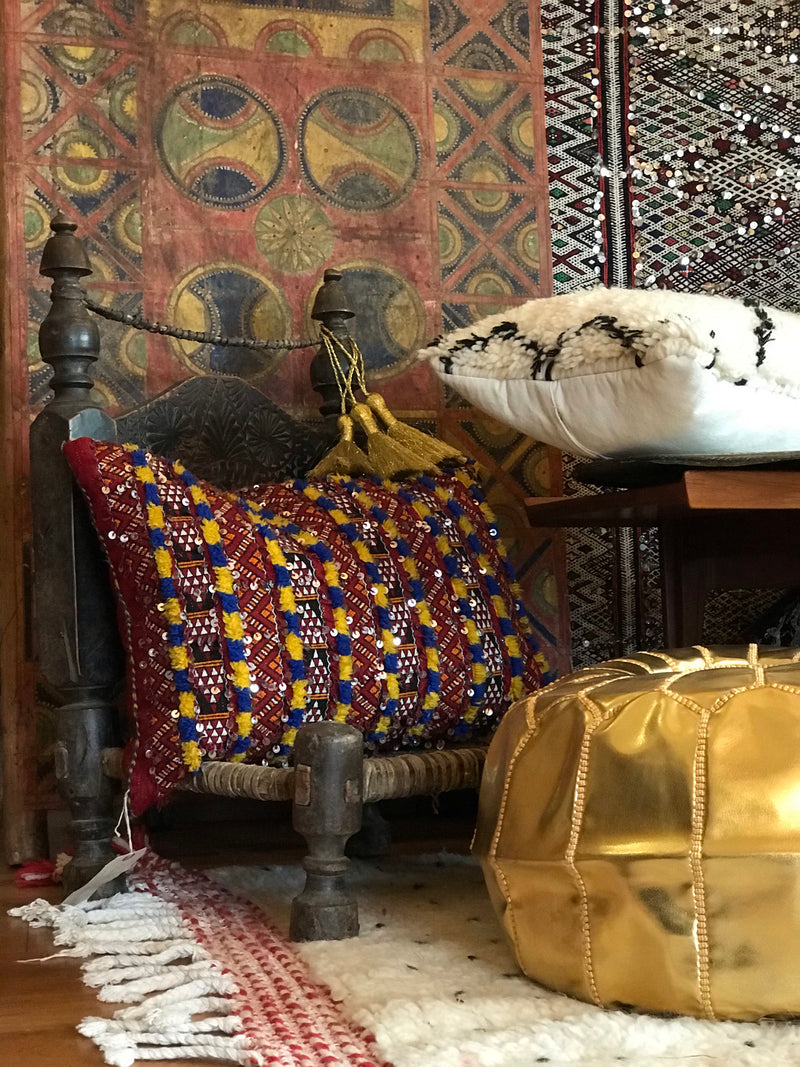 Gold Pouffe - POLP003