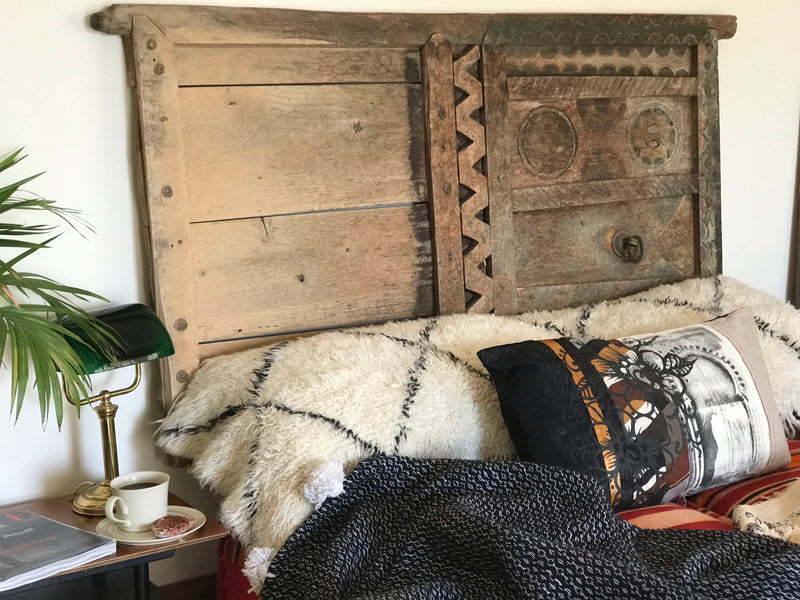 ‘Door to a garden’ Art Cushion - CU-BS-001