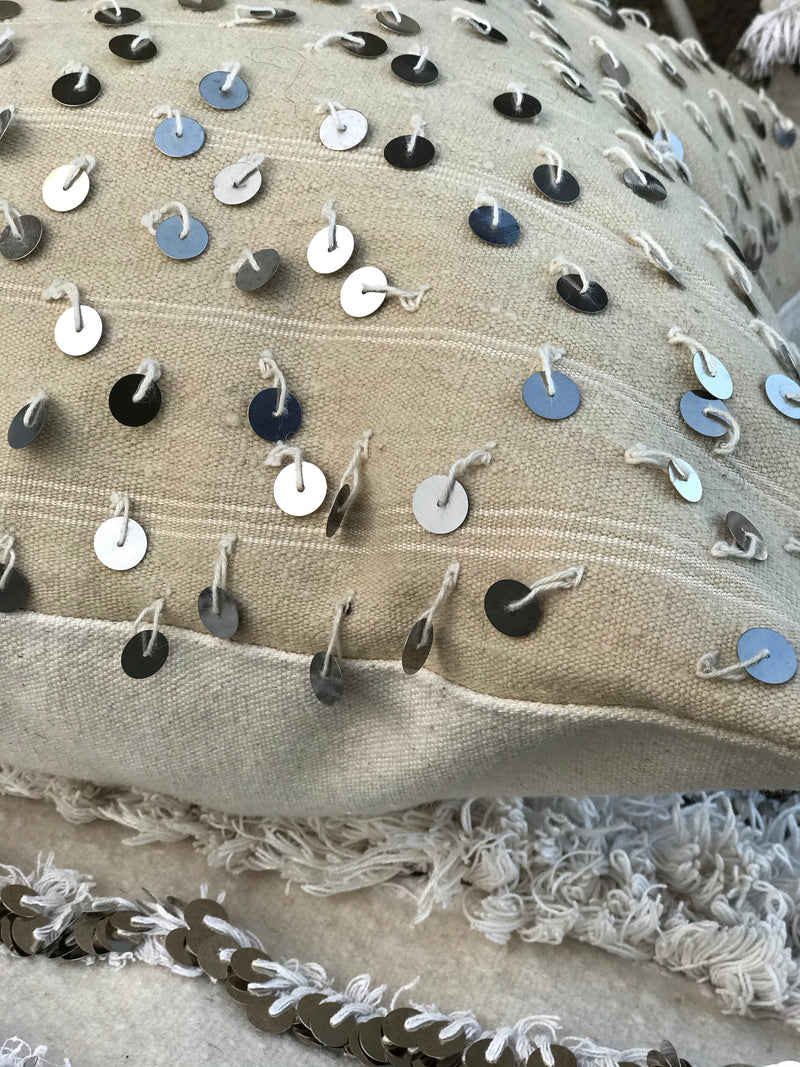 ‘Dancing Lights’ Wedding Blanket Cushion - CU-HW-002